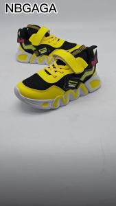 Cartoon Childrens Sneakers Kids Fashion Boys Non-slip Casual Shoes Outdoor Breathable Student Walking Running Sneaker Yellow