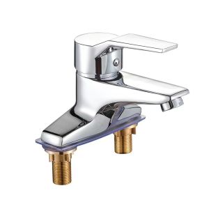 Double Hole Hot and Cold Water Faucet