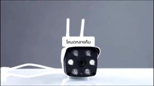 PHILIPS กล้องวงจรปิด wifi กล้องไร้สาย กล้องวงจรปิดภายนอก CCTV 8MP IP Camera สีเต็ม กันน้ำ ชัดกลางวัน-กลางคืน พูดโต้ตอบได