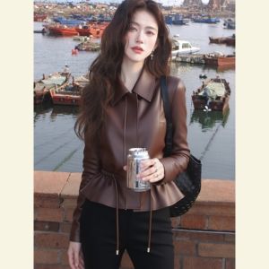 SHANGSHA | Exclusive Stylish Jacket Tan