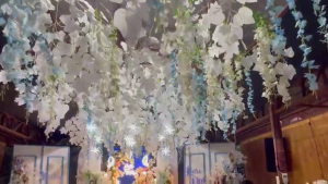 12PCS/110cm Bunga Wisteria Simulasi Premium Tahan UV,Hiasan Rumah Cantik Taman Perkahwinan