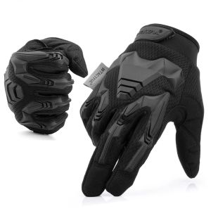 Outdoor Tactical Gloves Camo Cycling Glove Sport Hiking Climbing Paintball Shooting Hunting Riding Ski Full Finger Mittens Men