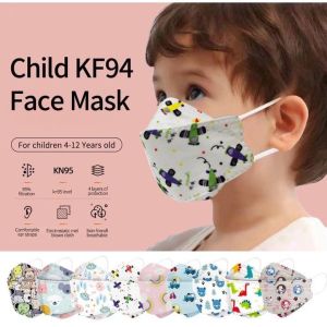 《Ready Stock》KF94 Korea 4 Layer Disposable p Face MasEarlook/KF94 Pelitup Muka Kids Children 4ply Budak Child Cartoon