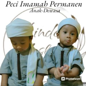 Peci imamah/peci imamah pria dewasa/peci imamah anak/peci imamah anak laki laki