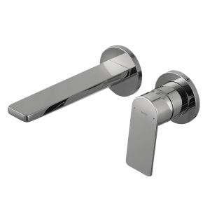 Built-in Brushed Graphite Gray Faucet for Sink