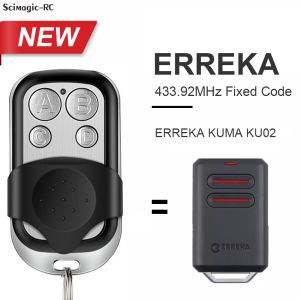 ERREKA KUMA KU02 Mã Cố Định 43392 MHz Điều Khiển Từ Xa Bộ Điều Khiển Cửa Nhà Để Xe Bản Sao Điều Khiển Từ Xa Cửa Chất Lượng Cao
