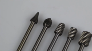 COD JIGONG Mata Bor Tungsten Carbide Cone Spiral 1/8 Inch 10 PCS - JG8