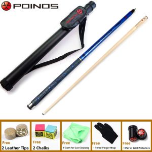 POINOS | Jaguar Style Large Head Small Tip Snooker Cue