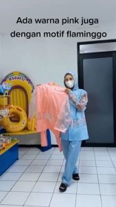 Tiger Head Jas Hujan Setelan Amira 70002
