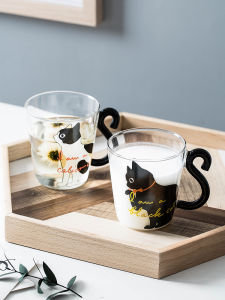 ถ้วยกาแฟถ้วยน้ำวัวสไตล์ญี่ปุ่นแมวน่ารักสร้างสรรค์นม Sloki Kaca ตีนแมวถ้วยสำหรับอาหารเช้าที่บ้าน ถ้วยกาแฟถ้วยน้ำวัวสไตล์ญี่ปู
