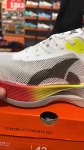 Sepatu Lari Ortuseight Solar Eclipse White - Sepatu Olahraga Running Ortuseight