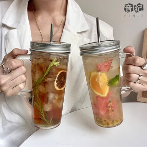 Large Capacity Sipping Glass Mug