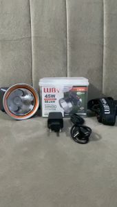LUBY Headlamp L-2930L Tahan Air Tahan Lama 45W 4000MAH USB Rechargeable untuk Camping & Hiking