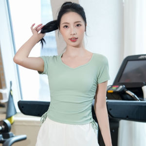 sui xin yu qie | Slim Fit Breathable Quick-dry Yoga T-shirt
