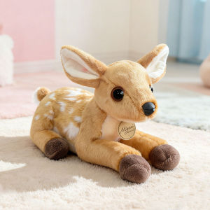 25cm Kawaii Giraffe Plush Toy Stuffed Soft Giraffe Dolls Lovely Deer Toys Deer Room Decor Birthday Gift