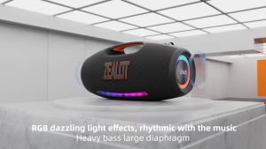 ZEALOT S89 Portable Bluetooth Speaker 250W | 48000mAh Long Battery | Outdoor Speaker na may Handle | Waterproof | Type-C Fast Charge