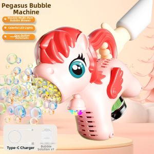 Electric Automatic Portable Bubble Machine Toy