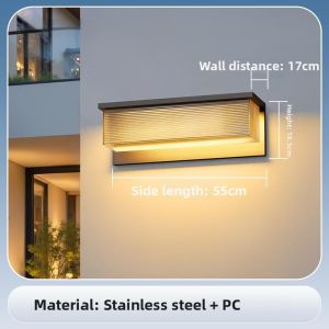 MARTINI | Solar Outdoor Waterproof Wall Light