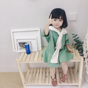 INS Style Bedside Table Rib Grills Nordic Style Solid Wood Storage Rack Floor Wooden Bay Window Storage Rack Rental Renovation