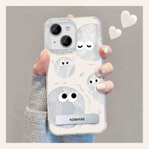 Cartoon Big Coal Ball Phone Case for 13 pro Max 14 Supreme OnePlus Xiaomi Huawei Honor Redmi Mate Protection Cover