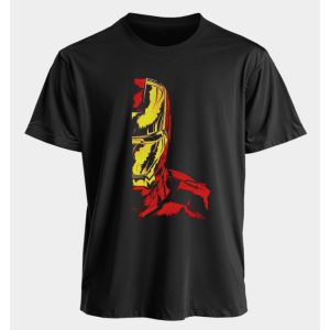 Áo Thun Ngắn Tay Dáng Rộng Marvel Dành Cho Nam Và Nữ Iron Man Mùa Hè Xuân Thu Thể Thao Thông Thường Thể Dục Hút Ẩm Thoáng Khí Chống Nắng Cotton Polyester