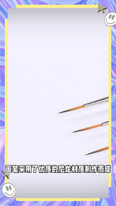 Cọ Vẽ Chi Tiết Giorgione G-808 – Đầu Nhỏ Mềm Vẽ Siêu Mảnh