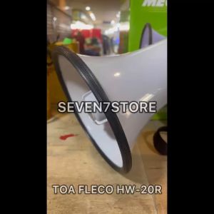Toa Megaphone atau Toa Besar Fleco Multifungsi HW-20R/Toa Fleco Murah | Pengeras Suara Megaphone Toa Fleco Murah Multifungsi Besar Hw 20R