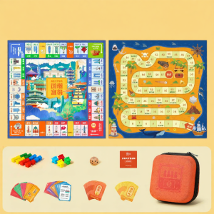 QILEYUAN | Portable Childrens Intellectual Educational Flying Chess Mini