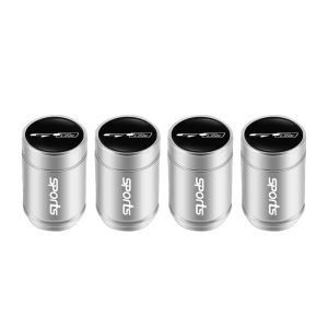 4Pcs Car Tire Valve Caps Metal Dust Proof Cap For Kia GT Line Stinger Sonet Sportage Ceed Picanto Rio Proceed Niro Stonic Optima