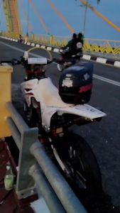 DECAL CRF 150L DESAIN BARU CUSTOM BEBAS WARNA BISA PAKAI NO DAN NAMA