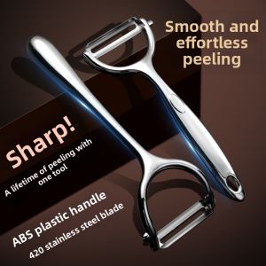 Multifunctional Kitchen Peel Knife Stainless Steel