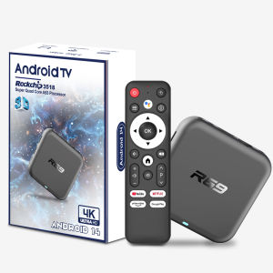 New 2026 Global Android 14.0 TV Box R69-1 Support 4K RK3518 Bluetooth 5.0 WIFI 6 RAM 8GB ROM 128GB Multi Language Smart TV BOX