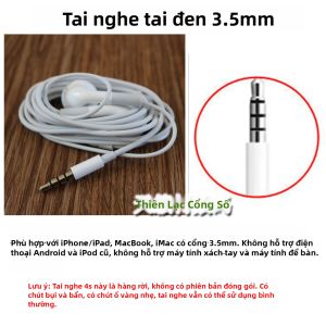 Tai Nghe Dây Đầu Phẳng