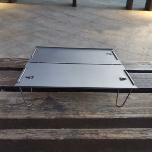 Ultra-Light Titanium Outdoor Mini Folding Table Portable Camping Wilderness Leisure Table Tea Tray Compact Picnic Table