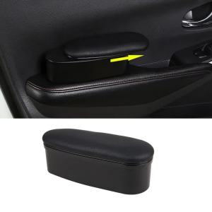Car left elbow support door storage box interior lifting armrest box elbow support height pad and seat armrest support