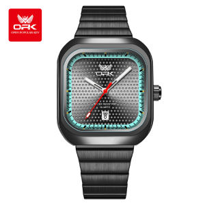 OPK Watch Men Original Square Case Belt Calendar Chronograph Waterproof Luminous Quartz Watch