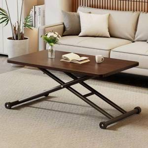 Adjustable Folding Mobile Tea Table