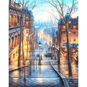 Jigsaw Puzzle for Adults 1000Pieces European Coastal Town Venice Scene DIY Craft Home Wall Decoration Gift Idea
