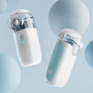 JINGLANG | AiQUE Silent 3.7μm Mini Portable Nebulizer Shipping Free Medical Ultrasound Breathing Inhaler Runny Nose Mobile Steam Device