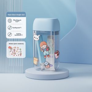 ETRAVEL | Travel Toiletry Kit Toothbrush Toothpaste Cup