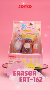 JOYKO Penghapus Eraser ERT-162 Ice Cream