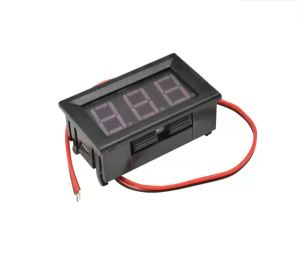 Màn Hình Hiển Thị Điện Áp Vôn Kế Kỹ Thuật Số LED 056 DC 5V-120V & AC 70-500V 2 Dây Dụng Cụ Dành Cho Dụng Cụ Điện DIY Có Ghi Lại Dữ Liệu