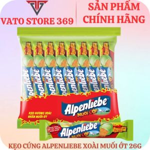 Kẹo cứng ALPENLIEBE hương xoài nhân muối ớt thỏi 26g