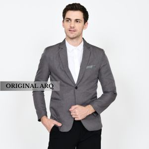 Jas Blazer Korean Slimfit Pria Terbaru ARRQ Jas blazer pria dewasa Jas pengantin Jas Blazer Hitam