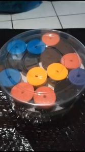 Grip Karet Badminton Yonex: 1 Toples Isi 60 Pcs