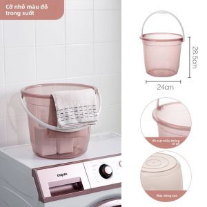 Thùng Đựng Nước Nhựa Bền Dùng Trong Nhà Tắm Thùng Đựng Nước Lau Nhà Cầm Tay Lớn Thùng Đựng Nước Giặt Hình Chữ Nhật Nhỏ Thùng Đựng Nước