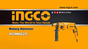 INGCO 650W ROTARY HAMMER DRILL | SDS PLUS | RGH6528