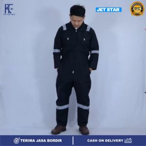 Wearpack Safety Scotlight Proyek - Wearpack Terusan Scotlight Termurah - Seragam Safety Wearpack