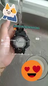 Ready Stock ! New Mens Multifunctional Camouflage Electronic Sports Watch Anti-fall Luminous Alarm Clock Watch