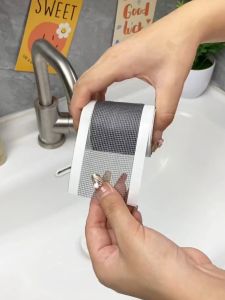 7cm*5M งชั้นท่อระบายน้ํา ปิดมุ้งลวด ป้องกันแมลง และขน ป้องกันการอุดตัน แผ่นปิดท่อ สําหรับอ่างล้างจาน ห้องน้ํา ห้องครัว